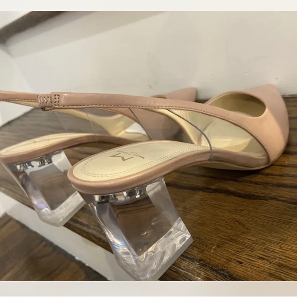 Marc Fisher Zudi Slingback Pump pale pink new in box size 11 - Picture 2 of 4